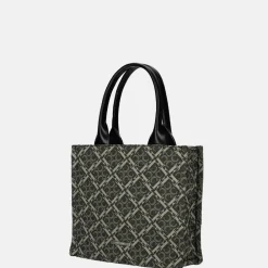 Handtassen^Claudio Ferrici Logo handtas black