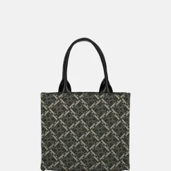 Handtassen^Claudio Ferrici Logo handtas black