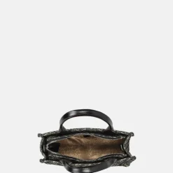 Handtassen^Claudio Ferrici Logo handtas black
