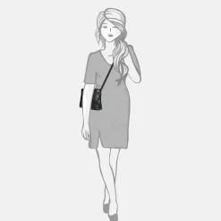 Crossbody Tassen^Claudio Ferrici Pelle Vecchia crossbody tas navy