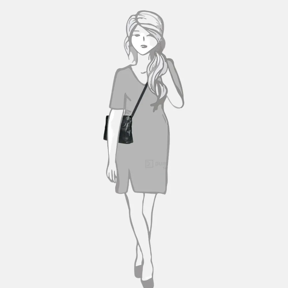 Crossbody Tassen^Claudio Ferrici Pelle Vecchia crossbody tas navy
