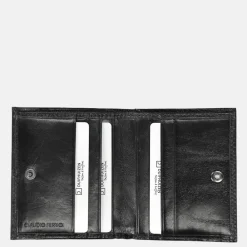 Dames Portemonnees^Claudio Ferrici Pelle Vecchia portemonnee S black