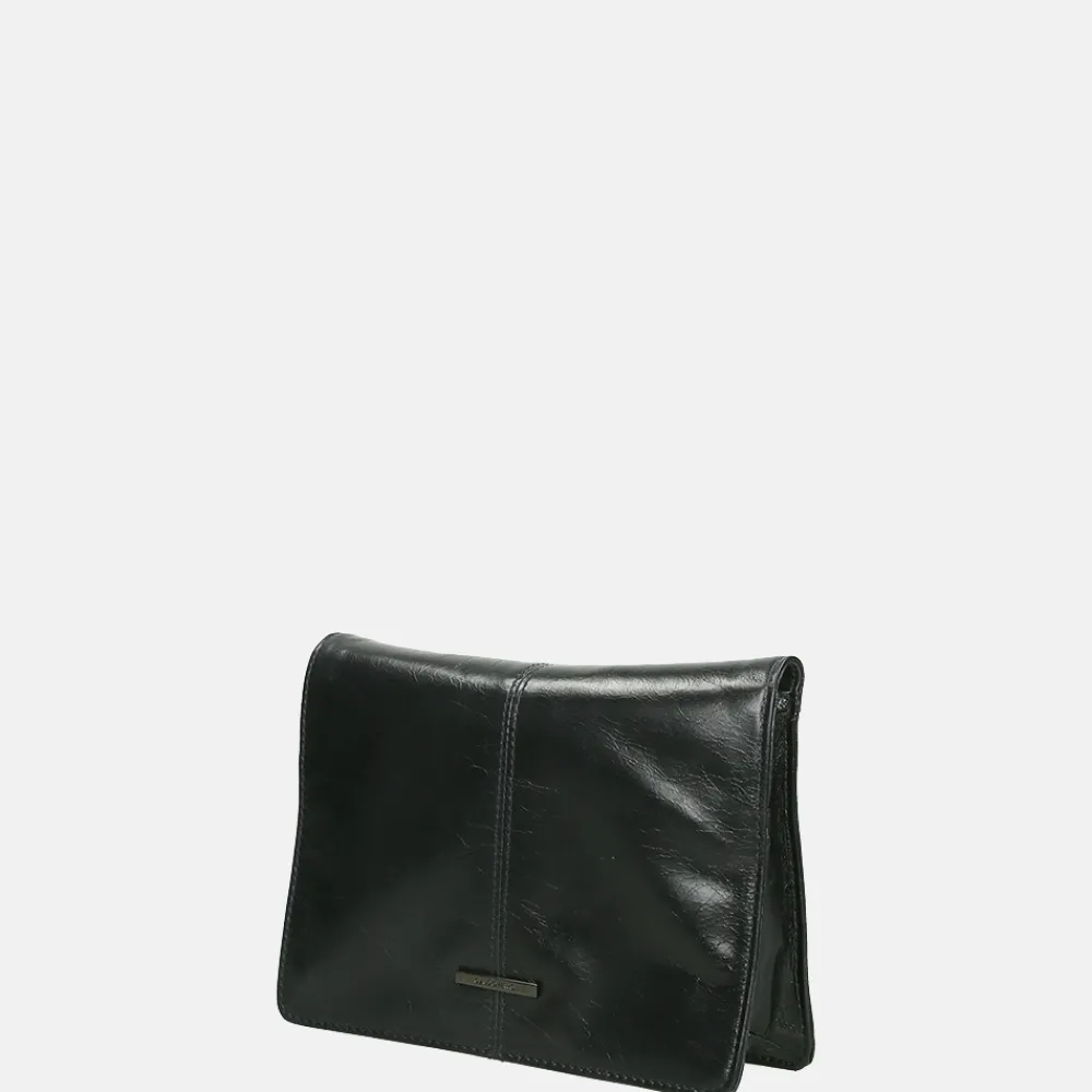 Crossbody Tassen^Claudio Ferrici Pelle Vecchia crossbody tas black