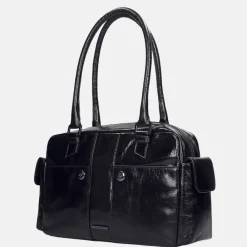Shoppers^Claudio Ferrici Pelle Vecchia shopper navy
