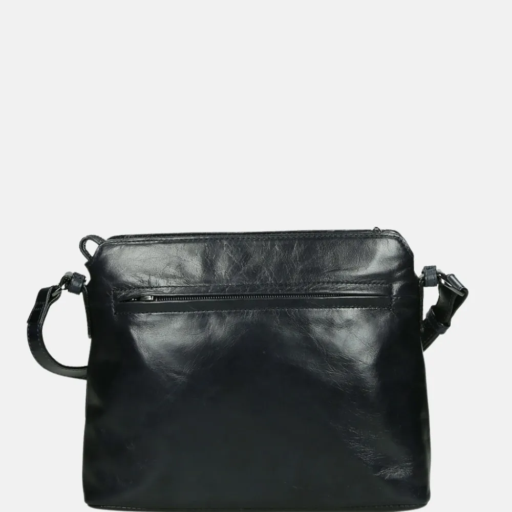 Crossbody Tassen^Claudio Ferrici Pelle Vecchia crossbody tas navy