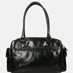 Shoppers^Claudio Ferrici Pelle Vecchia shopper black
