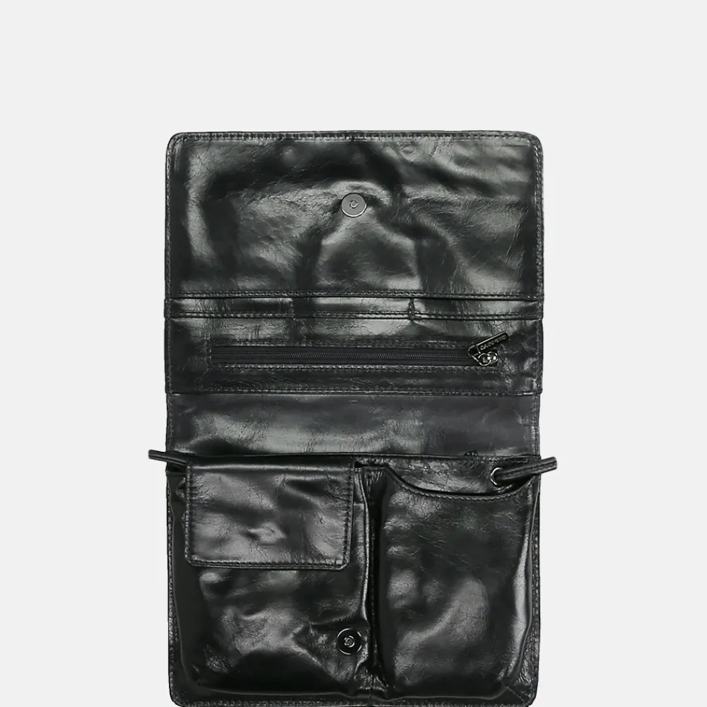Crossbody Tassen^Claudio Ferrici Pelle Vecchia crossbody tas black