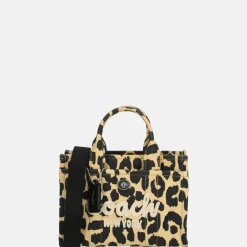 Crossbody Tassen^Coach Cargo handtas XS black leopard