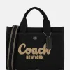 Handtassen^Coach Cargo shopper M black