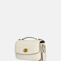Crossbody Tassen^Coach Cassie pebble crossbody tas 17 chalk
