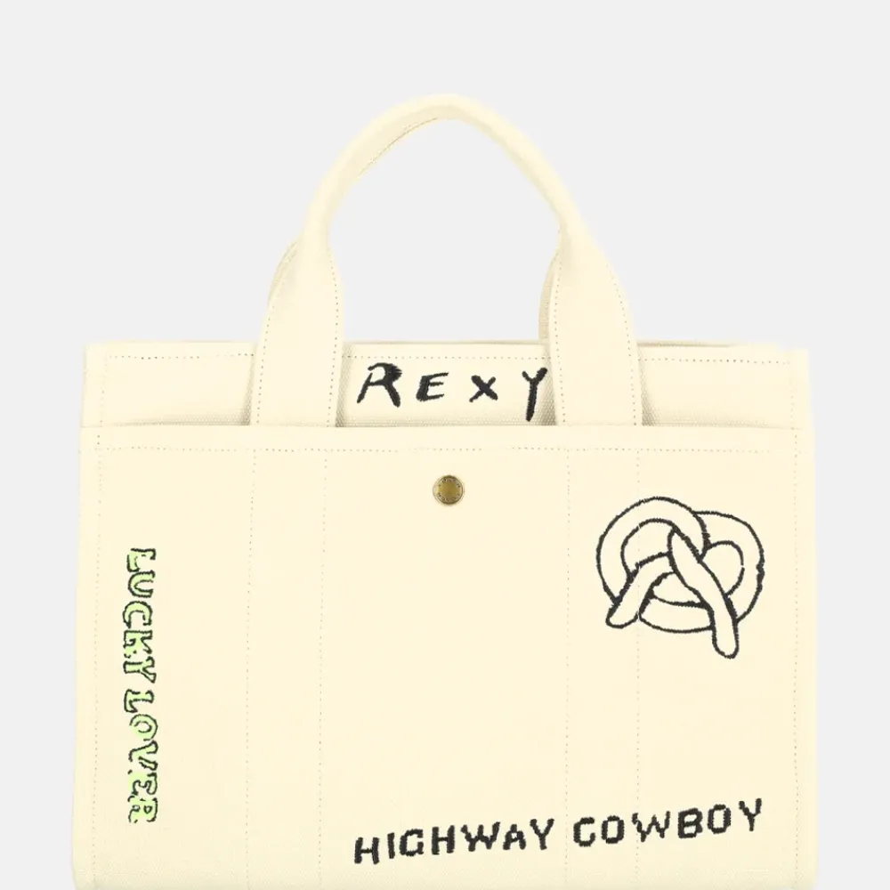 Handtassen^Coach Sketch print Cargo handtas M natural multi