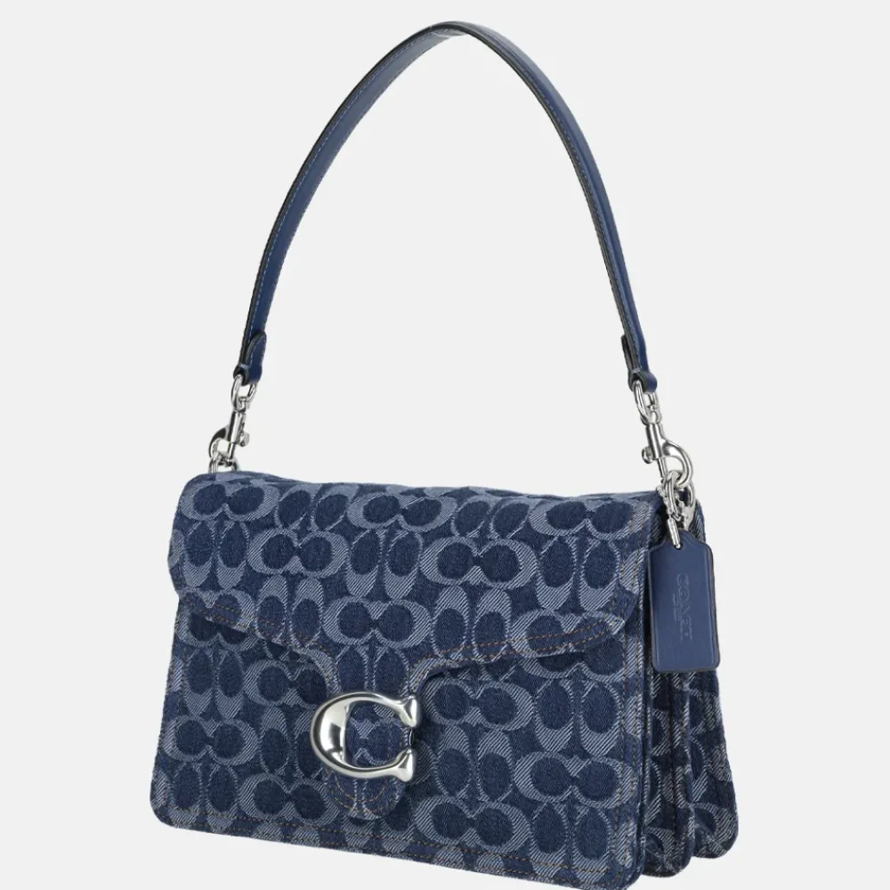 Schoudertassen^Coach Tabby Chain schoudertas deep blue multi