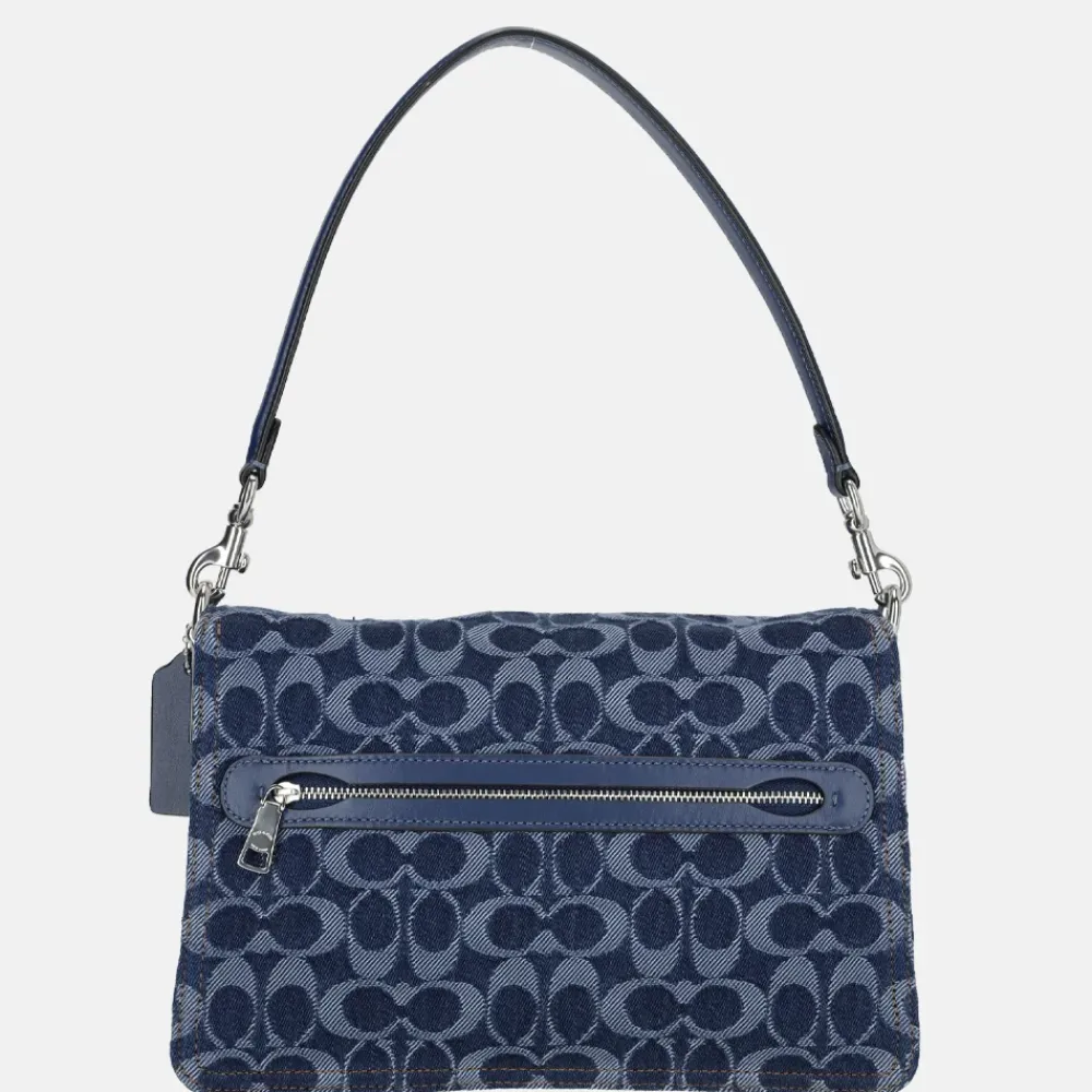 Schoudertassen^Coach Tabby Chain schoudertas deep blue multi