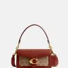 Crossbody Tassen^Coach Tabby crossbody tas 20' tan rust