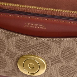 Crossbody Tassen^Coach Tabby crossbody tas 20' tan rust