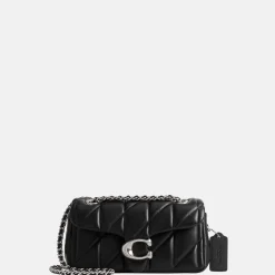 Crossbody Tassen^Coach Tabby Quilted crossbody tas 20' black