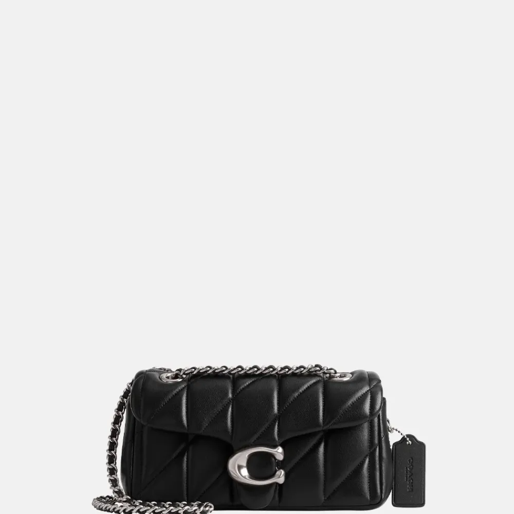 Crossbody Tassen^Coach Tabby Quilted crossbody tas 20' black