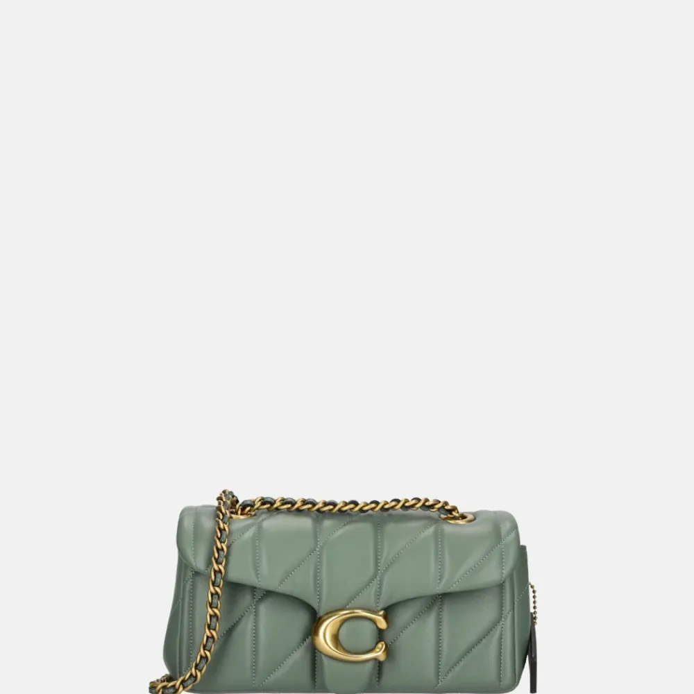 Crossbody Tassen^Coach Tabby Quilted crossbody tas 20' sage