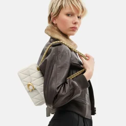 Crossbody Tassen^Coach Tabby Quilted crossbody tas 20' chalk