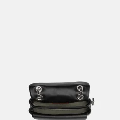Crossbody Tassen^Coach Tabby Quilted crossbody tas 20' black