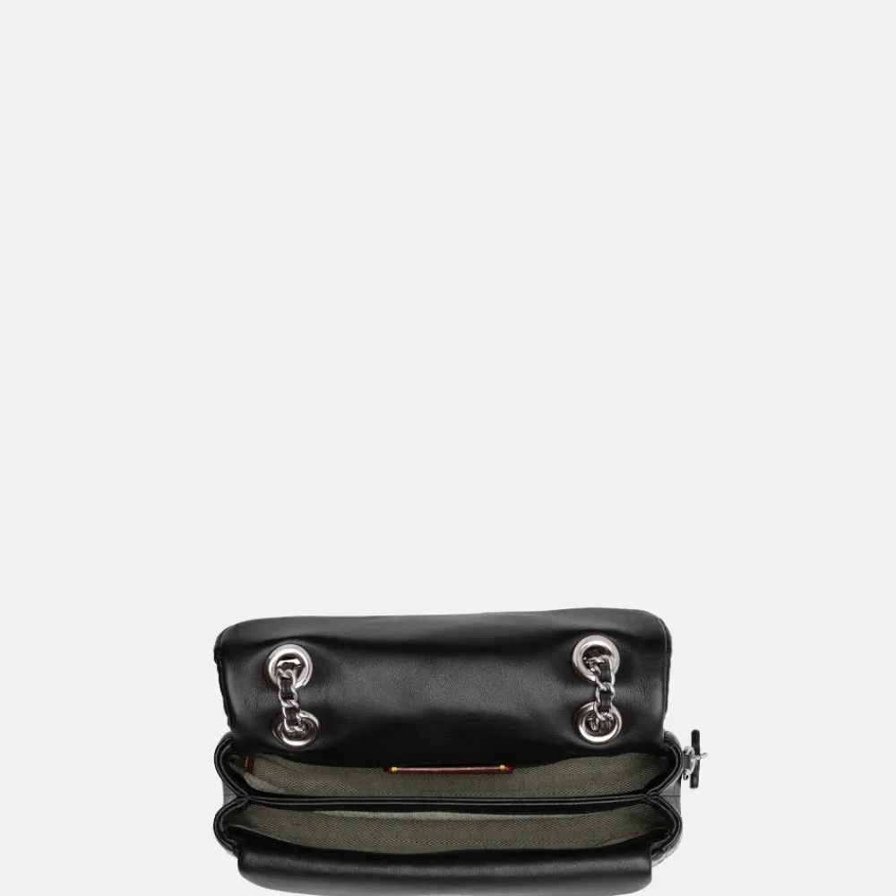Crossbody Tassen^Coach Tabby Quilted crossbody tas 20' black