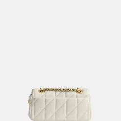 Crossbody Tassen^Coach Tabby Quilted crossbody tas 20' chalk