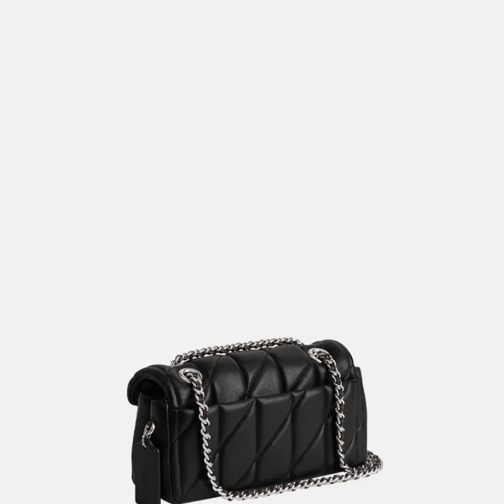 Crossbody Tassen^Coach Tabby Quilted crossbody tas 20' black