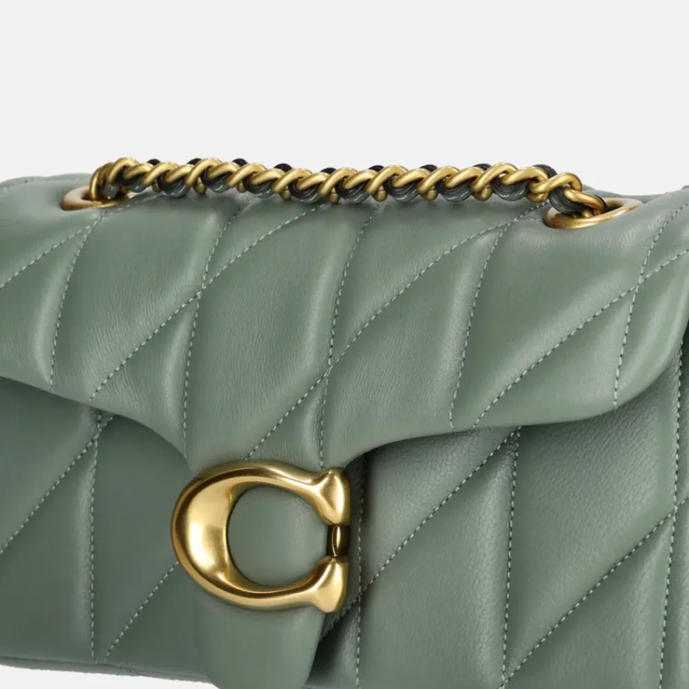 Crossbody Tassen^Coach Tabby Quilted crossbody tas 20' sage