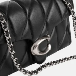 Crossbody Tassen^Coach Tabby Quilted crossbody tas 20' black