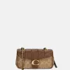 Schoudertassen^Coach Tabby Quilted schoudertas 20' tan brown