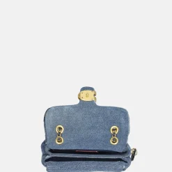 Schoudertassen^Coach Tabby Quilted schoudertas 20' denim multi