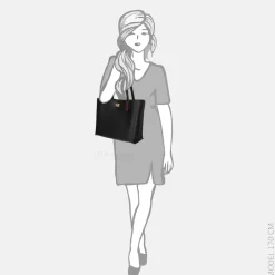 Shoppers^Coach Willow shopper black