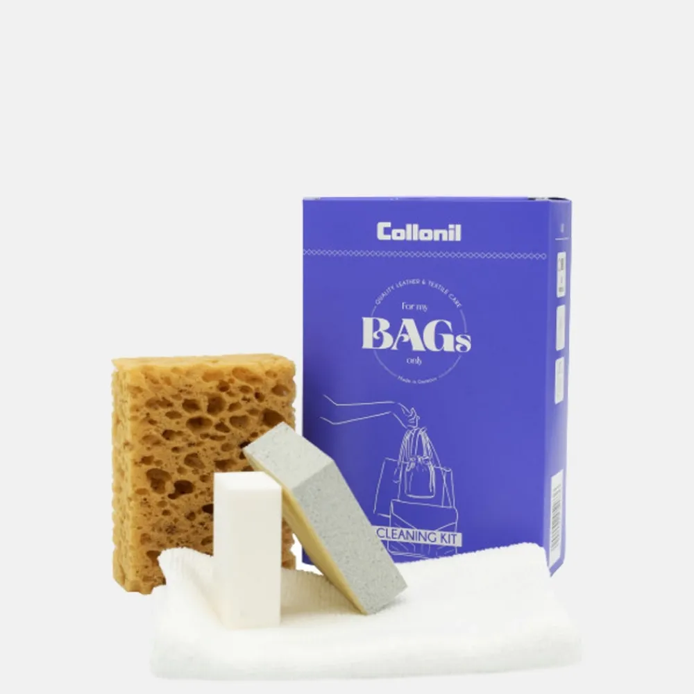 Onderhoudsmiddelen^Collonil Clean set for my BAGs only kleurloos