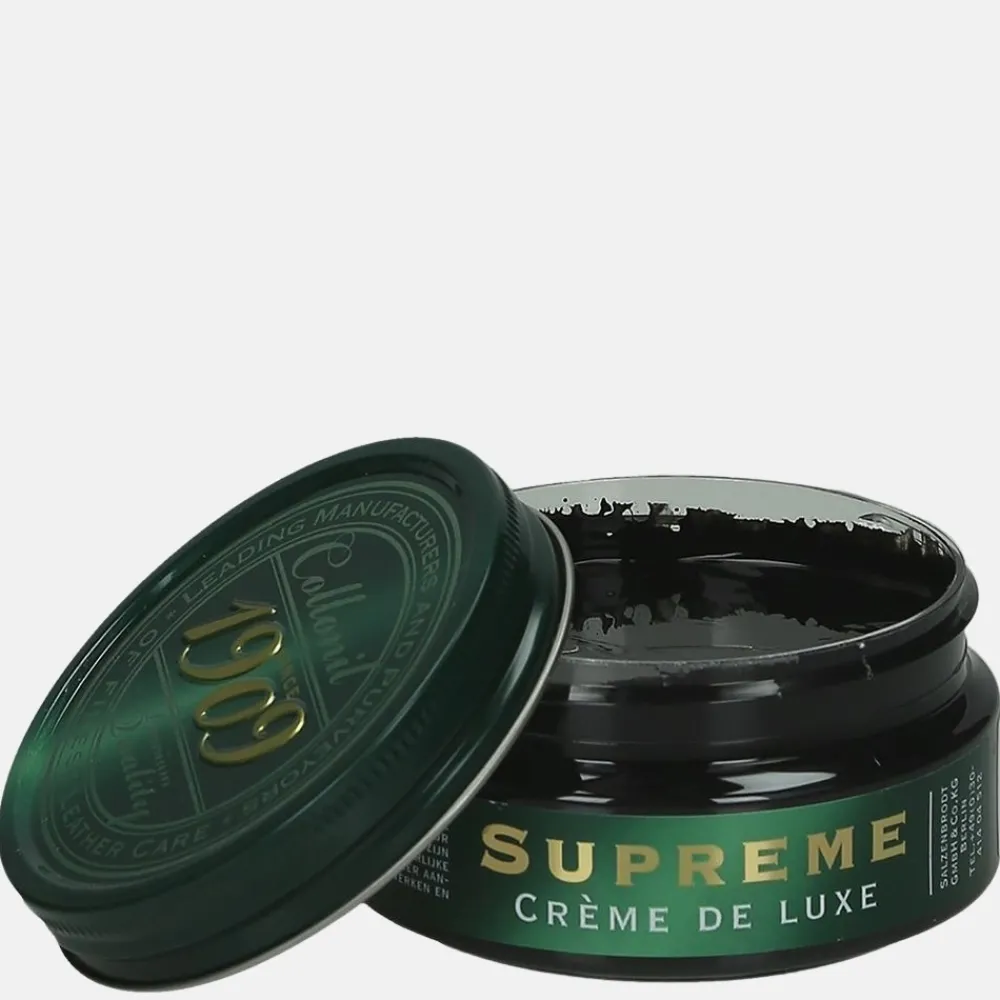 Onderhoudsmiddelen^Collonil Supreme crème 100 ml zwart