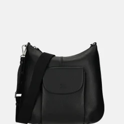 Crossbody Tassen^Crinkles crossbody tas black