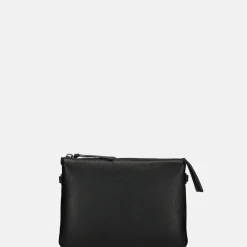 Crossbody Tassen^Crinkles crossbody tas black