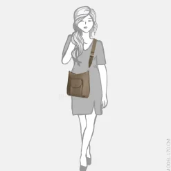 Crossbody Tassen^Crinkles crossbody tas hunter