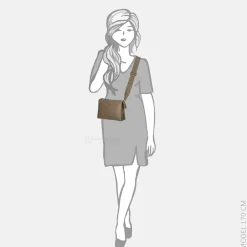 Crossbody Tassen^Crinkles crossbody tas hunter