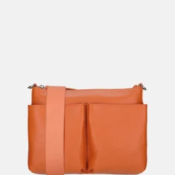 Crossbody Tassen^Crinkles crossbody tas M orange