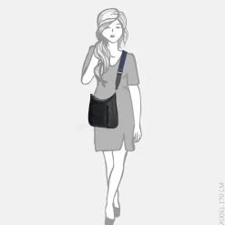 Crossbody Tassen^Crinkles crossbody tas navy