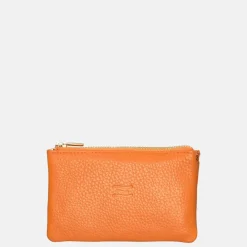 Dames Portemonnees^Crinkles portemonnee S orange