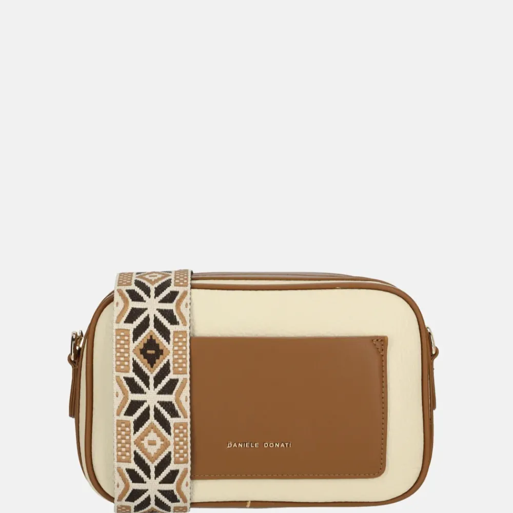 Crossbody Tassen^Daniele Donati crossbody tas beige
