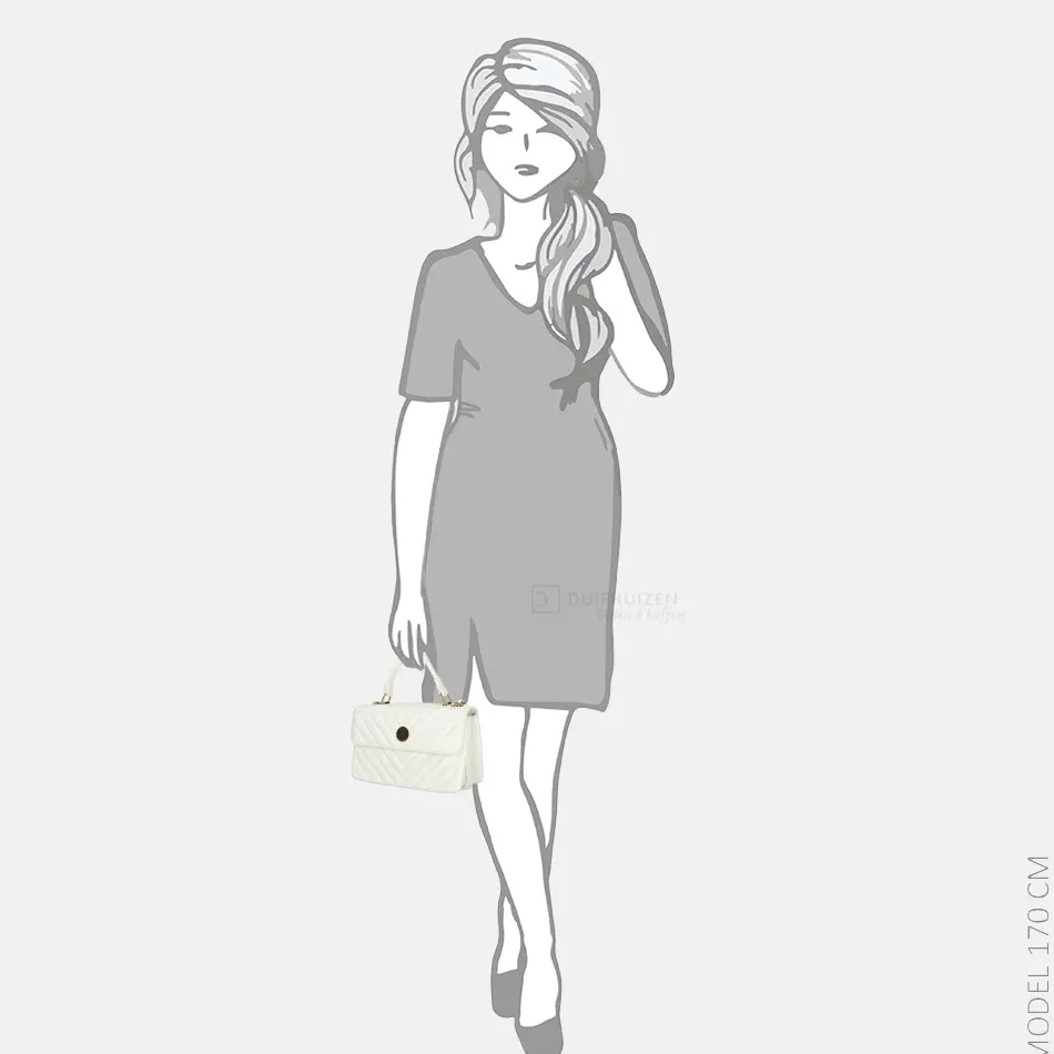 Crossbody Tassen^Daniele Donati crossbody tas white