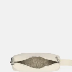 Handtassen^Daniele Donati Glad handtas S light beige