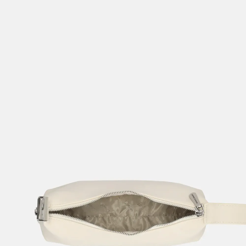 Handtassen^Daniele Donati Glad handtas S light beige