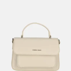 Handtassen^Daniele Donati handtas beige