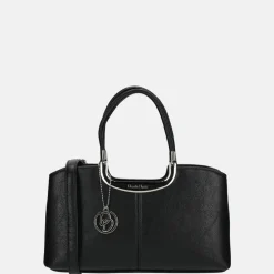 Schoudertassen^Daniele Donati handtas black