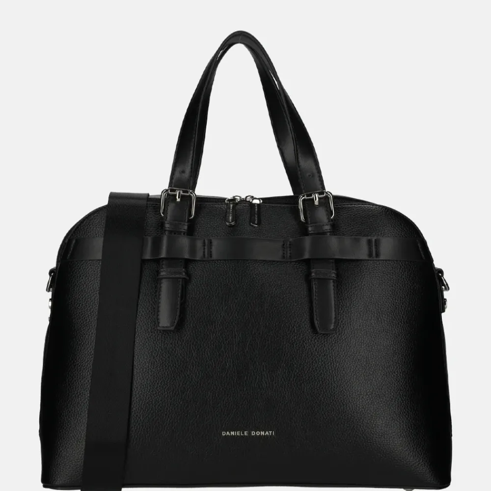 Dames Laptoptassen^Daniele Donati handtas black