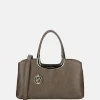 Handtassen^Daniele Donati handtas dark taupe