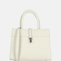 Handtassen^Daniele Donati handtas light beige